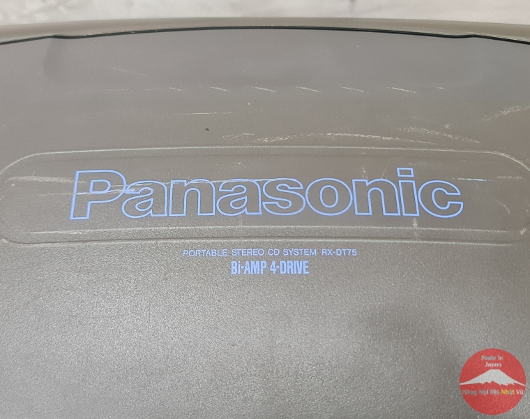 Boombox Casset CD PANASONIC RX DT75 3 Đường Tiếng